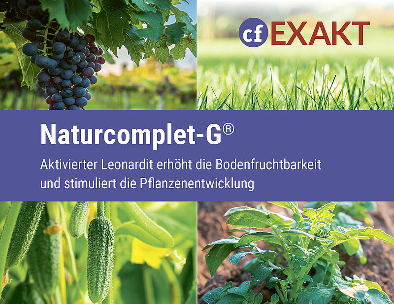 Naturcomplet-G für den Gemüse- und Obstbau, Kartoffelbau, Weinbau und für den Rasen